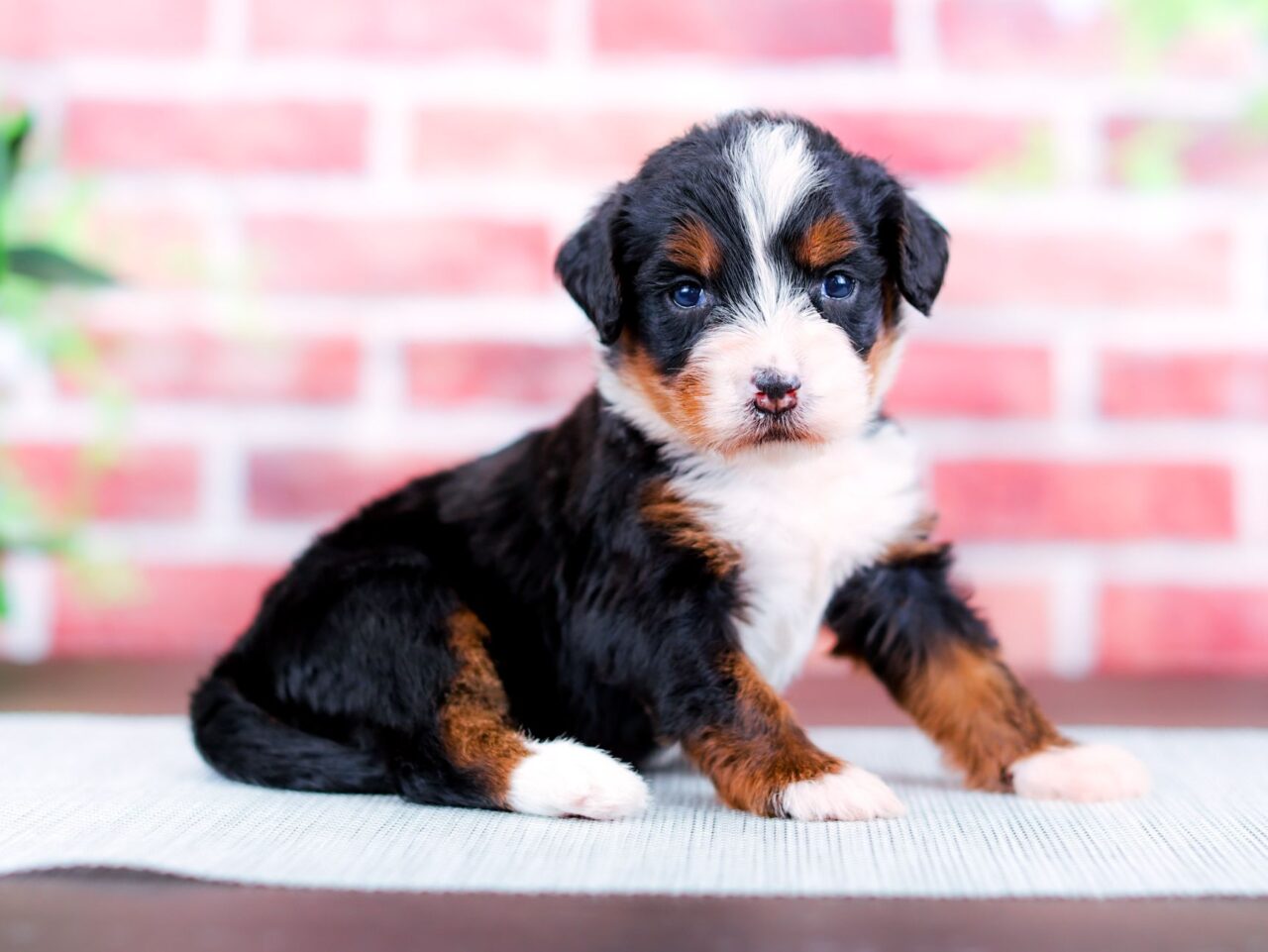 Mini Bernedoodle puppy