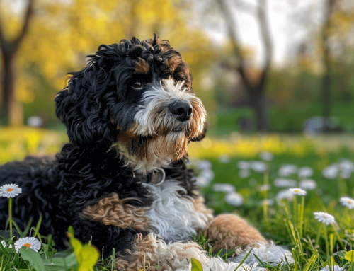 Medium-Sized Bernedoodle: Perfect Blend of Fun and Cuddles