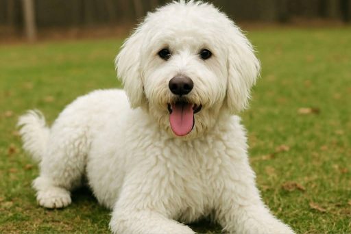 White Bernedoodle White Bernedoodle puppy